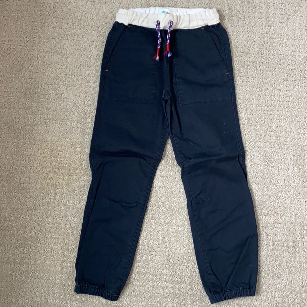 Boden navy joggers boys size 8